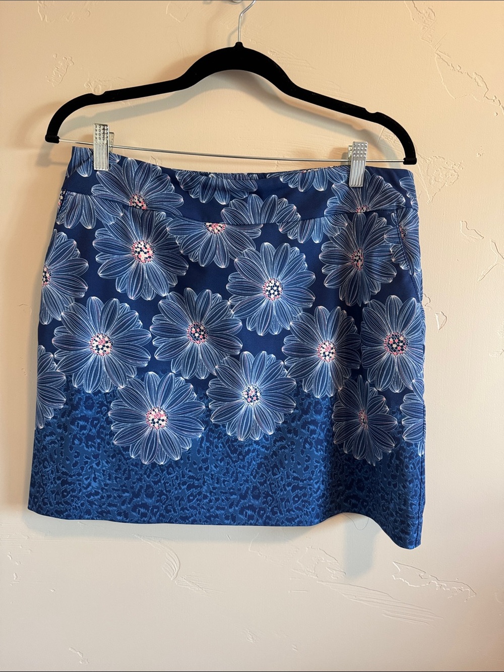 EP New York golf tennis or Pickleball skirt with navy spandex shorts underneath